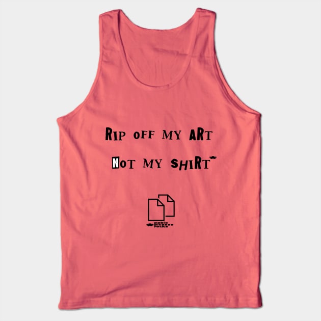 An Artists Rage Tank Top by goonwolf